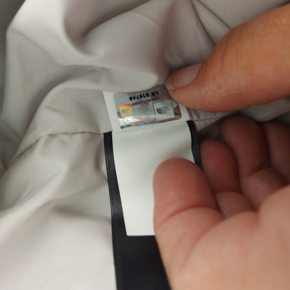 The North Face Plaid Hyvent Jacket  Black and White Size Small - Picture 10 of 10